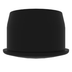 22 Mm Bombeli İç Profil Tapası Siyah-2.jpg