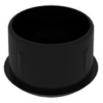 25 Mm Bombeli İç Profil Tapası Siyah-1.jpg