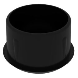 25 Mm Bombeli İç Profil Tapası Siyah-1.jpg