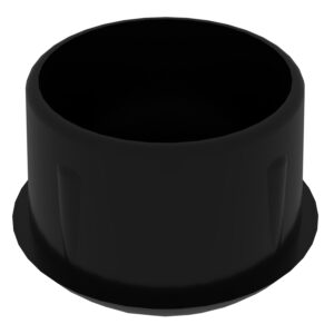 25 Mm Bombeli İç Profil Tapası Siyah-1.jpg