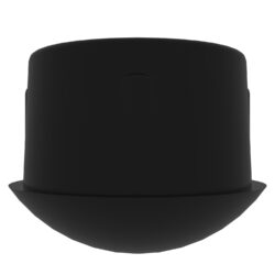 25 Mm Bombeli İç Profil Tapası Siyah-2.jpg