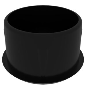 25 Mm Bombeli İç Profil Tapası Siyah-4.jpg