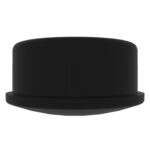 42 Mm Bombeli İç Profil Tapası Siyah-2.jpg