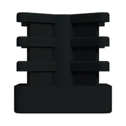 20x20 Mm İç Kelebek Profil Tapası Siyah-2.jpg