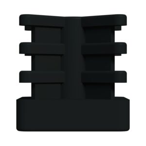 20x20 Mm İç Kelebek Profil Tapası Siyah-2.jpg