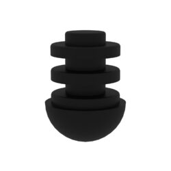 16 Mm Kademeli İç Profil Pabucu Küre Siyah-2.jpg