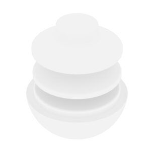 21 Mm Kademeli İ̇ç Profil Pabucu Küre Beyaz-1.jpg