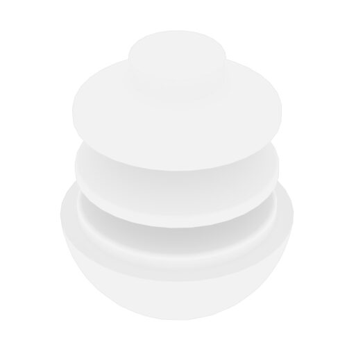 21 Mm Kademeli İç Profil Pabucu Küre Beyaz-1.jpg