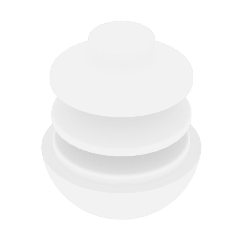21 Mm Kademeli İç Profil Pabucu Küre Beyaz-1.jpg