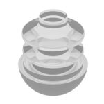 21 Mm Kademeli İş Profil Pabucu Küre (pvc) Şeffaf-1.jpg