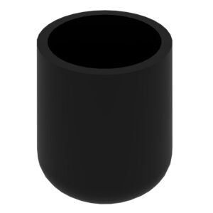 16 Mm Dış Profil Pabucu Siyah-1.jpg