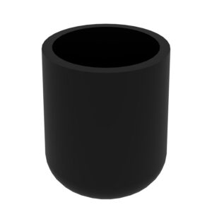 16 Mm Dış Profil Pabucu Siyah-4.jpg