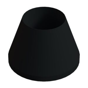 28 Mm Dış Konik Pabuç Siyah-1.jpg