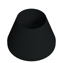 28 Mm Dış Konik Pabuç Siyah-4.jpg