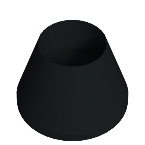 28 Mm Dış Konik Pabuç Siyah-4.jpg