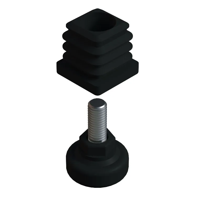 30x30 Mm Kademeli Plastik Rotil Ayak - Profil Ayağı Tezgah Ayarlı Ayak Siyah-1.jpg 30x30 Mm Kademeli Plastik Rotil Ayak - Profil Ayağı Tezgah Ayarlı Ayak Siyah-1.jpg