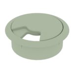 Masaüstü Kablo Kanalı Çap: 60 Mm Krem-1.jpg