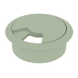 Masaüstü Kablo Kanalı Çap: 60 Mm Krem-1.jpg