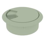 Masaüstü Kablo Kanalı Çap: 60 Mm Krem-4.jpg