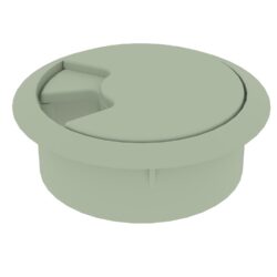 Masaüstü Kablo Kanalı Çap: 60 Mm Krem-4.jpg