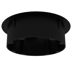 Masaüstü Kablo Kanalı Çap: 60 Mm Siyah-3.jpg