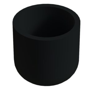 Sessiz Tip Sandalye Pabucu Masa Sandalye Zemin Koruyucu 16 Mm Siyah-1.jpg