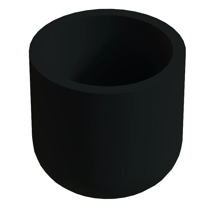 Sessiz Tip Sandalye Pabucu Masa Sandalye Zemin Koruyucu 16 Mm Siyah-1.jpg