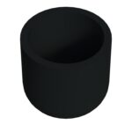 Sessiz Tip Sandalye Pabucu Masa Sandalye Zemin Koruyucu 16 Mm Siyah-4.jpg