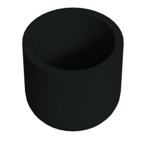 Sessiz Tip Sandalye Pabucu Masa Sandalye Zemin Koruyucu 16 Mm Siyah-4.jpg