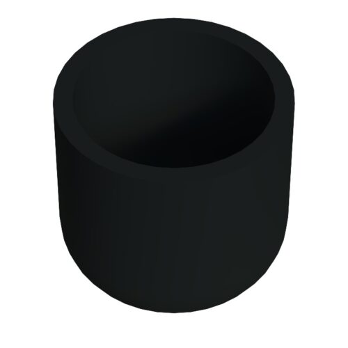 Sessiz Tip Sandalye Pabucu Masa Sandalye Zemin Koruyucu 16 Mm Siyah-4.jpg