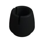 Sessiz Tip Sandalye Pabucu Masa Sandalye Zemin Koruyucu 25-32 Mm - Siyah-1.jpg