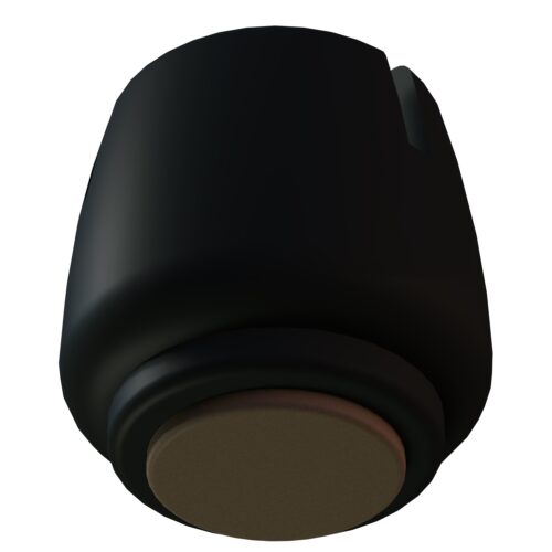 Sessiz Tip Sandalye Pabucu Masa Sandalye Zemin Koruyucu 17-21 Mm - Siyah-3.jpg