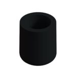 Sessiz Tip Sandalye Pabucu Masa Sandalye Zemin Koruyucu 21 Mm Siyah-1.jpg