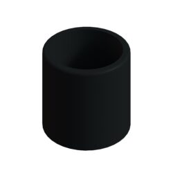 Sessiz Tip Sandalye Pabucu Masa Sandalye Zemin Koruyucu 25 Mm Siyah-1.jpg