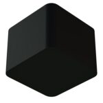 Sessiz Tip Sandalye Pabucu Masa Sandalye Zemin Koruyucu 25x25 Mm Siyah-3.jpg