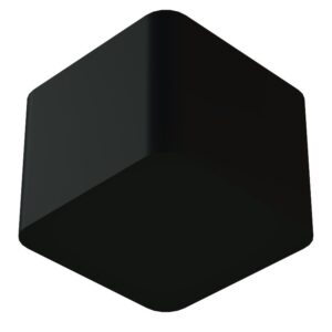 Sessiz Tip Sandalye Pabucu Masa Sandalye Zemin Koruyucu 25x25 Mm Siyah-3.jpg