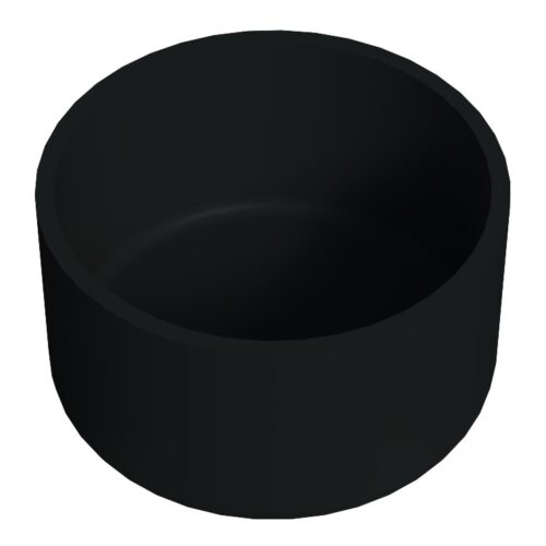 Sessiz Tip Sandalye Pabucu Masa Sandalye Zemin Koruyucu 60 Mm Siyah-4.jpg