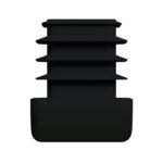 20x20 Mm Kademeli Beşik Profil Pabucu Siyah-2.jpg