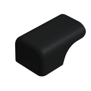 20x40 Mm Elips Ayarlı Yan Izgara Pabuç Siyah-1.jpg