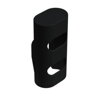 Dolse Masa Ayağı Pabucu Sol Siyah-1.jpg