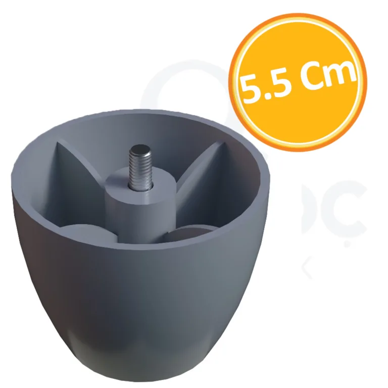 5.5 Cm M8 Vazo Ayak Gri-1.jpg