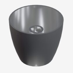 6 Cm Vazo Tablalı Ayarlı Ayak Krom-1.jpg