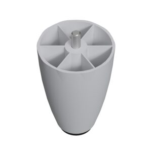 10 Cm 3/8 Kalın Diş (beyaz) Plastik Mobilya Yükseltici Koltuk Kanepe Armut Ayağı Ayakları-4.jpg