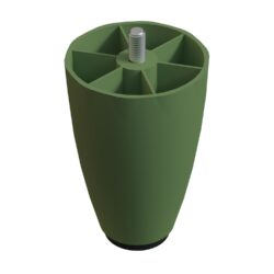 10 Cm 3/8 Kalın Diş (krem) Plastik Mobilya Yükseltici Koltuk Kanepe Armut Ayağı Ayakları-1.jpg