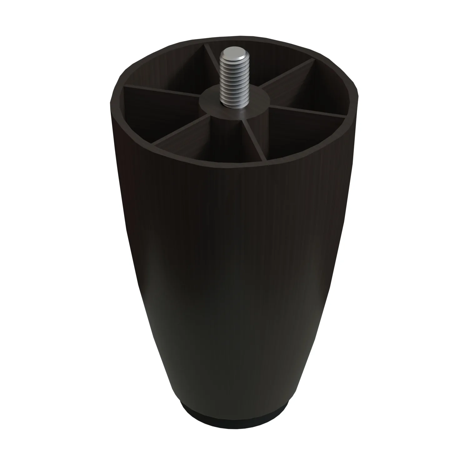 10 Cm 3/8 Kalın Diş (venge) Plastik Mobilya Yükseltici Koltuk Kanepe Armut Ayağı Ayakları-1.jpg