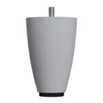 10 Cm 5/16 İnç (mat Beyaz) Plastik Mobilya Yükseltici Koltuk Kanepe Armut Ayağı Ayakları-2.jpg