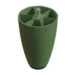 10 Cm M8 İnce Diş (krem) Plastik Mobilya Yükseltici Koltuk Kanepe Armut Ayağı Ayakları-1.jpg