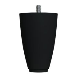 10 Cm M8 İnce Diş (siyah) Plastik Mobilya Yükseltici Koltuk Kanepe Armut Ayağı Ayakları-2.jpg