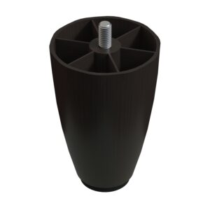 10 Cm M8 İnce Diş (venge) Plastik Mobilya Yükseltici Koltuk Kanepe Armut Ayağı Ayakları-1.jpg