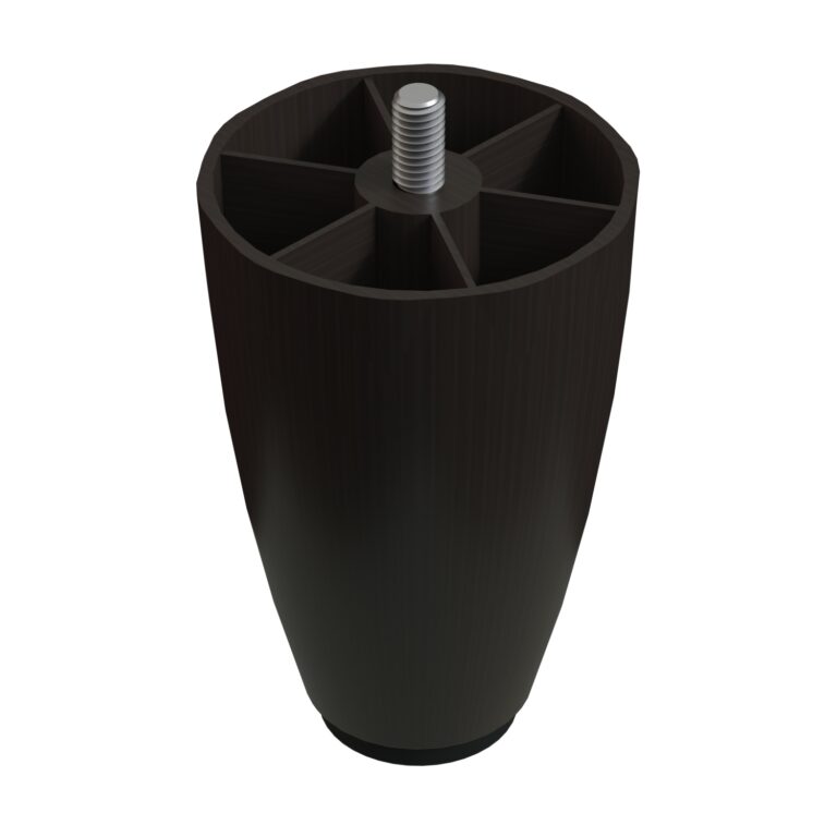 10 Cm M8 İnce Diş (venge) Plastik Mobilya Yükseltici Koltuk Kanepe Armut Ayağı Ayakları-1.jpg